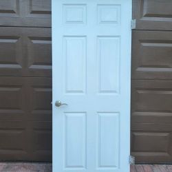 32" X 80" 6-Panel Interior Door 