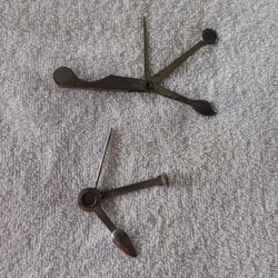 Two Vintage Pipe Tampers or Pipe Cleaning Tools