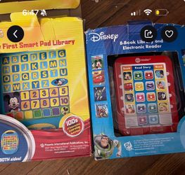 2 Disney Mickey Mouse And Friends Electronic Book Readers