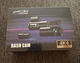 GKU D 600 Pro Dash Cam 4k