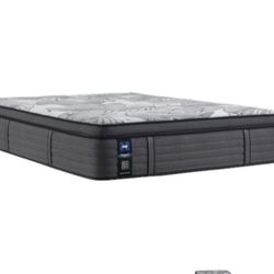 14” Sealy Posturepedic Euclid Avenue Soft/Medium Euro-Pillowtop Mattress (Queen)