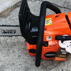 ECHO 20 in. 59.8 cc Gas 2-Stroke Rear Handle Timber Wolf Chainsaw
