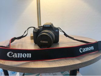 Canon EOS Rebel T7 (1500D) DSLR Camera + Charger, Battery, Case & Accessories