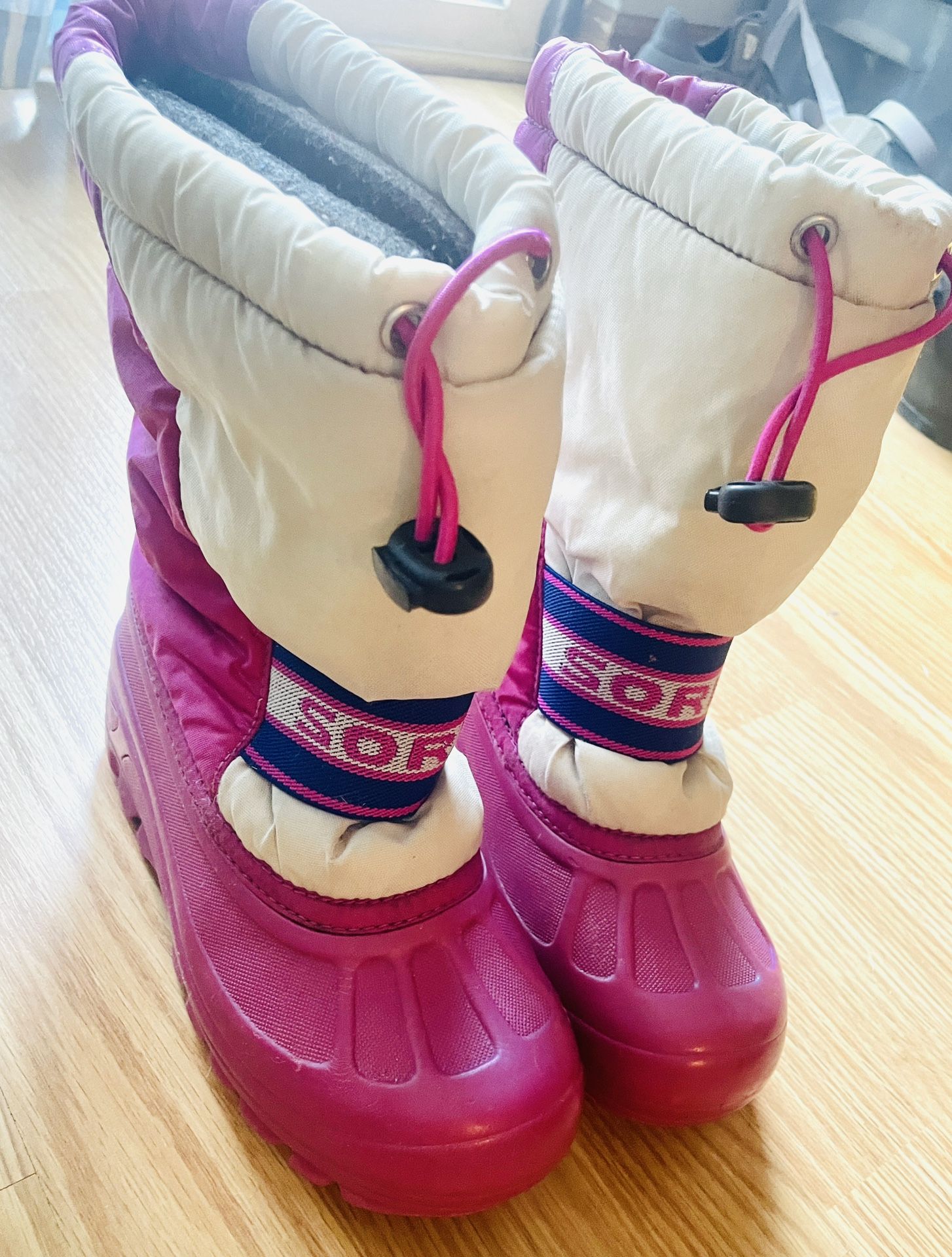 Kid’s Sorel Winter Snow Rain Boots 13