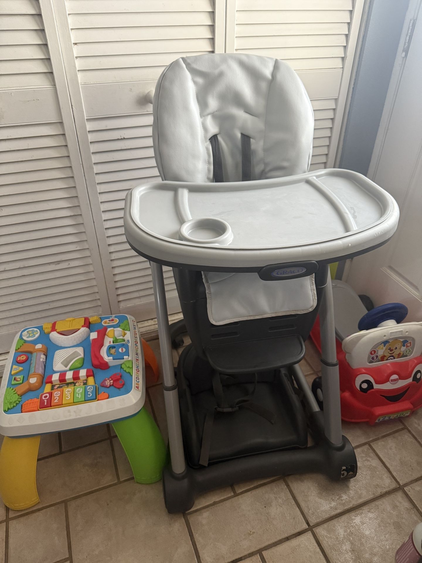Infant Toddler High Chair Fisher Price Sensory Toys