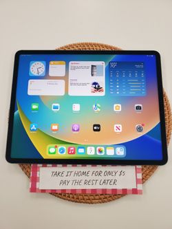 🤑 iPad Pro 12.9 5th Gen Tablet – Save Up to 60%! Starting at $479 or $1 to Take It Home Today with Warranty