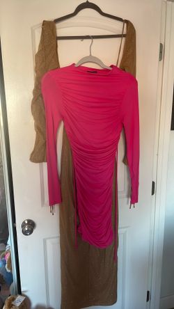Naked Wardrobe Pink Dress 