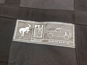 OEM 21-24 Ford BRONCO 4-DOOR Roof Panel Storage Bag