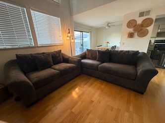 Gray sofa