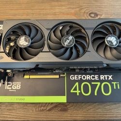ASUS TUF Gaming NVIDIA GeForce RTX 4070 Ti 12GB GDDR6X Graphics Card. 