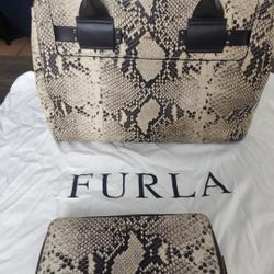 Furla Python Purse & Wallet.