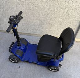 Zipr Zipr Roo Mobility Scooter Blue For Parts Or Repair
