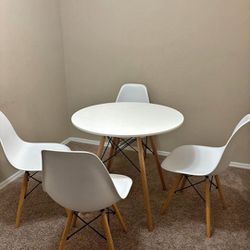 Table And 4 Chairs. Dining Set SALE 