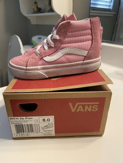 Little girl sk8 hi’s size 8
