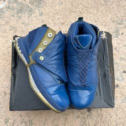 Blue Jordan 16s Size 8