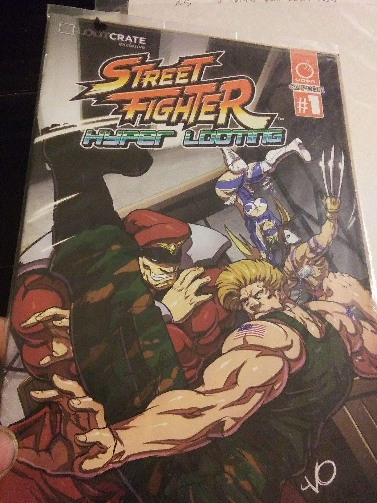 Street fighter comic