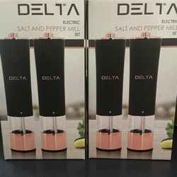New Delta Electric Salt & Pepper Mill