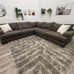 Gray Sectional Couch - Free Delivery