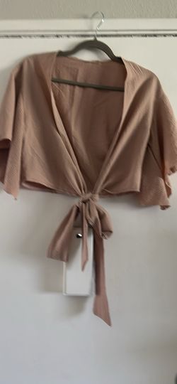 Mocha top wraps around one size fits all