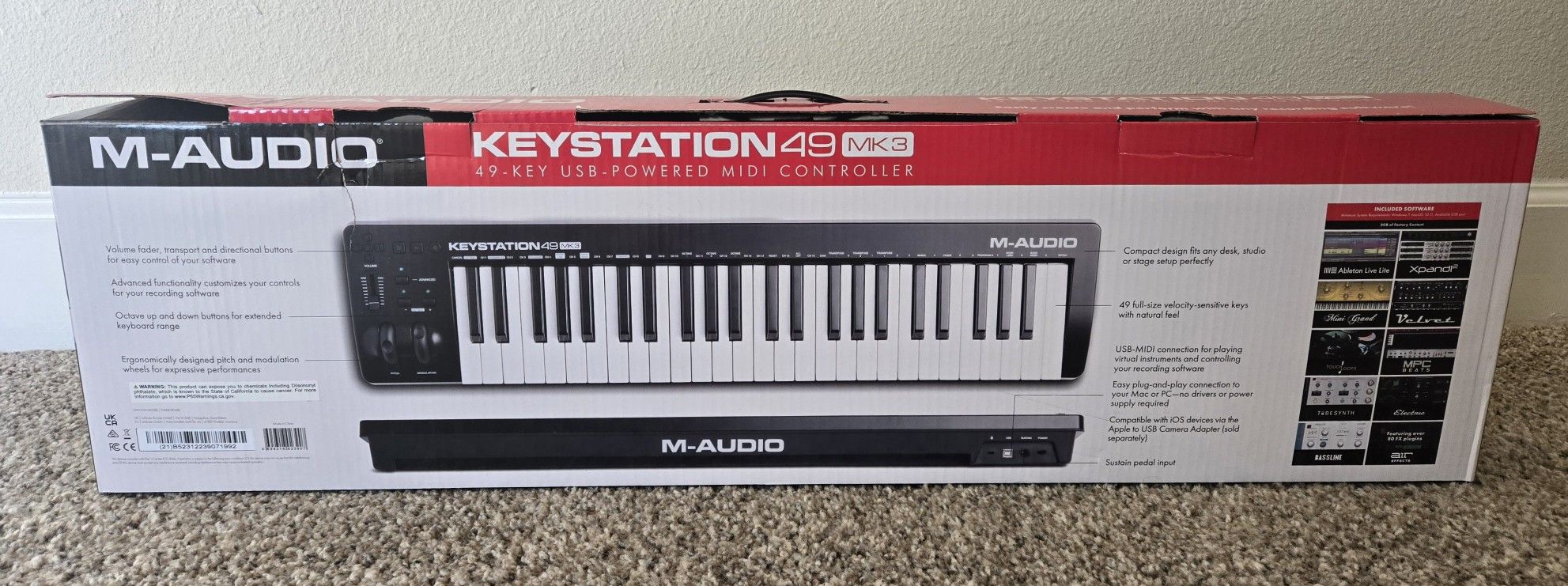 M-Audio Keystation 49 Keyboard Controller