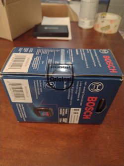 Bosch Self-Leveling Cross-Line Laser. Factory sealed GLL50-20