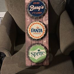 Bottle Cap Wall Decor