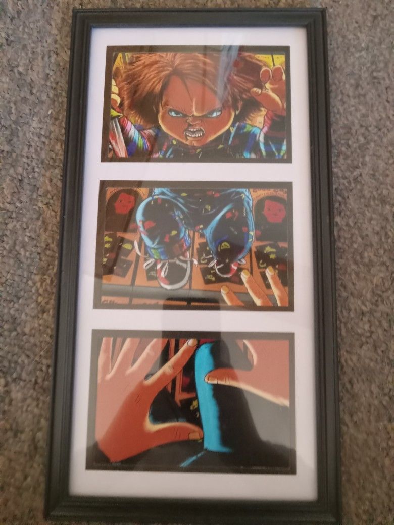 Horror Movie 3-Piece Frame Wall Art