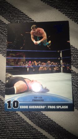 Eddie Guerrero wwe card