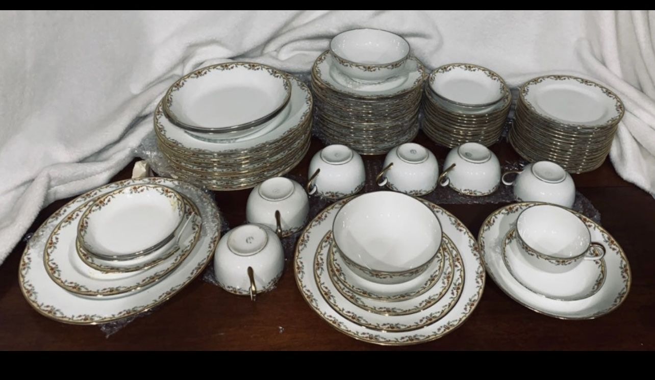 Limoges Vignaud The Meuse China Set