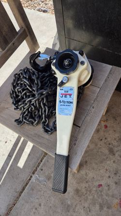 Jet 1ton and half 20ft chain lever hoist