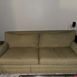 Feather Cushioned Couch