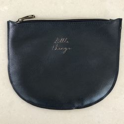 Little Things Navy Blue Small Pouch