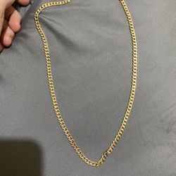 14k Gold Plated Chain With Stamping