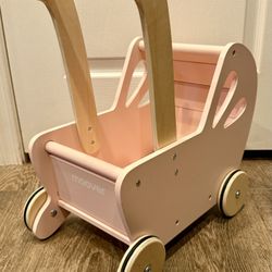 Moover Essential Wooden Doll Pram / Stroller/ Buggy