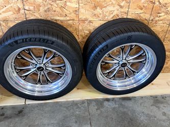 WELD Rims & Michelin Tire Set