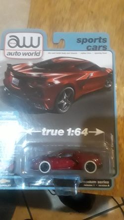 Autoworld UltraRed Chase 2020 Chevy Corvette