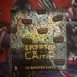 KICKSTARTER Cryptid camp Booster Box