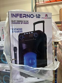 MaxPower Inferno-12 Karaoke Speaker