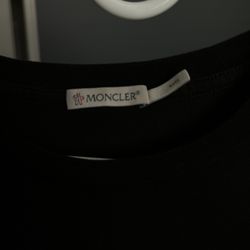 Moncler Black Tee Shirt 