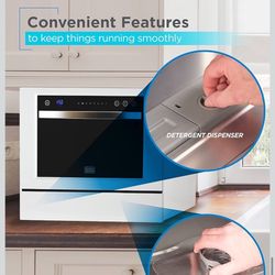 Dishwasher Compact - Black and Decker 