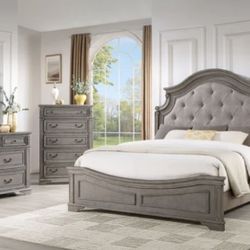 Gray Queen Bedroom Set