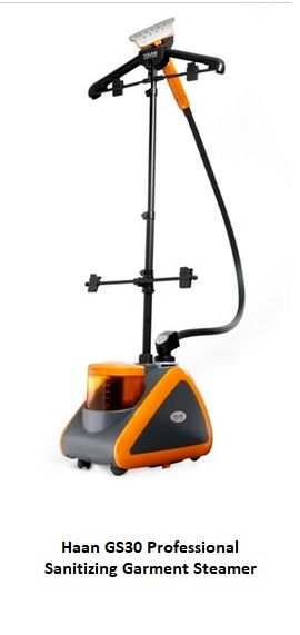 Haan GS30 Professional Sanitizing Garment Steamer with Complete Accessory Package