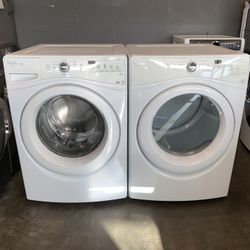 WHIRLPOOL XL CAPACITY WASHER DRYER ELECTRIC SET 