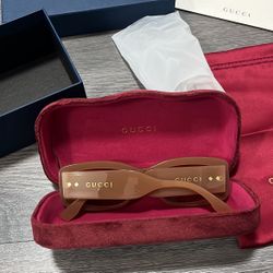 Gucci Sunglasses ‘Brown and Pink’
