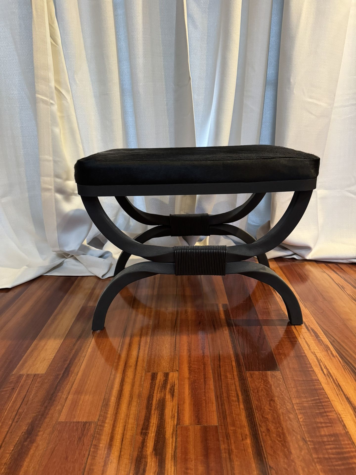 Cb2 Cowhide Stool