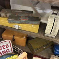 Vintage Metal Boxes 