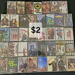 Rap & Hip-hop Cassette Tapes For Sale!