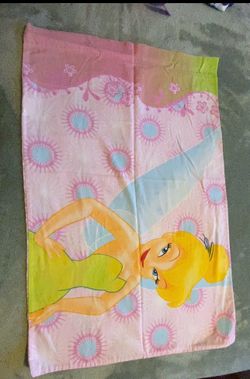 One Tinker Bell pillowcase