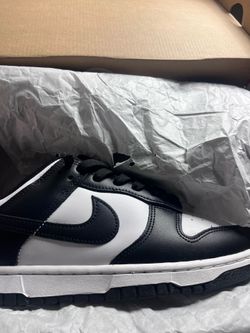 Nike Dunk Low Panda Black White, Size 8.5 Men's
