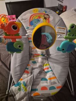 Baby Bouncer Seat with Toy Bar